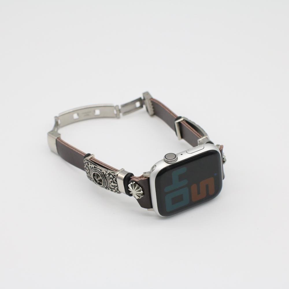 Watch Wrist Band Retro DIY Embossed Watch Band - Image 3