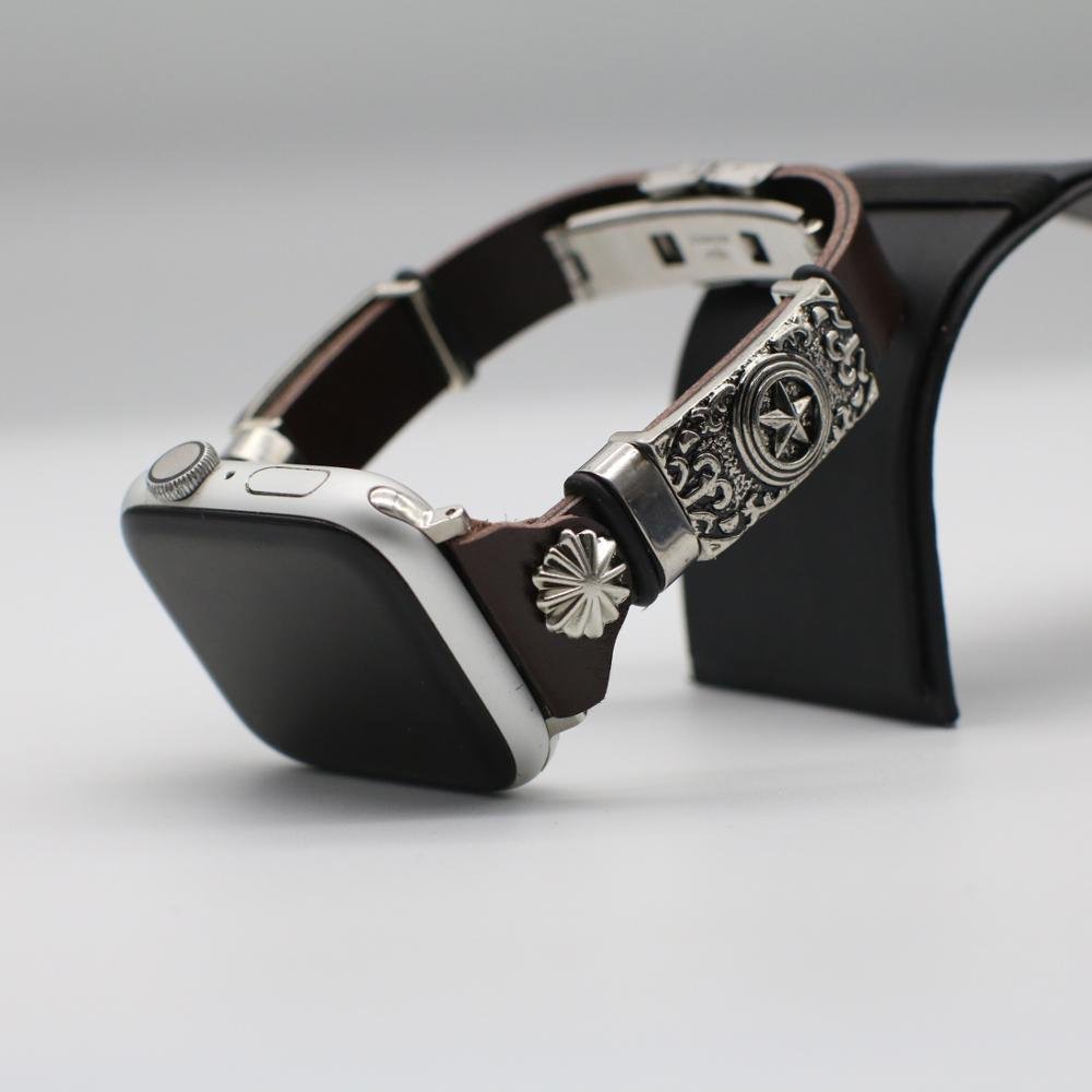 Watch Wrist Band Retro DIY Embossed Watch Band - Image 5